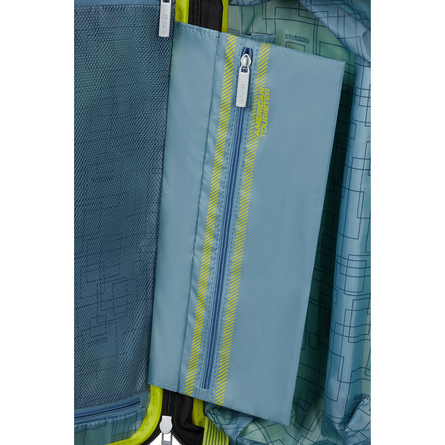 American Tourister Aerostep Spinner 55 Exp light lime