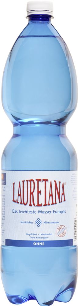LAURETANA Mineralwasser ohne Kohlensäure Petfl 1.5 lt