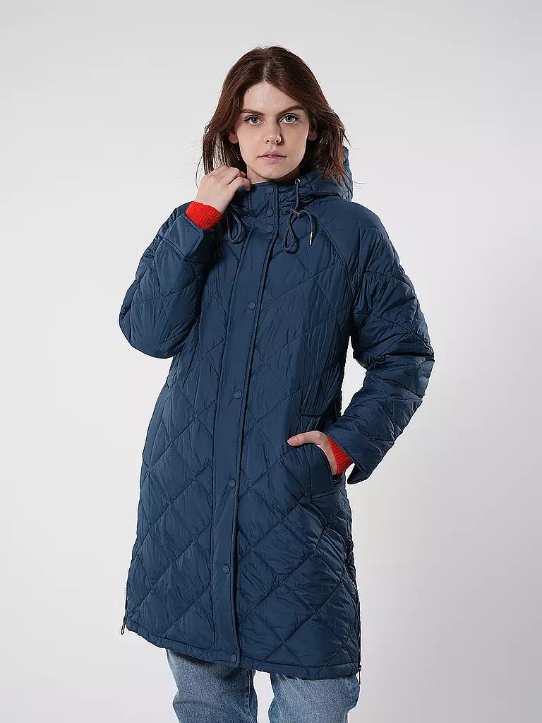 TOM TAILOR Steppmantel blau