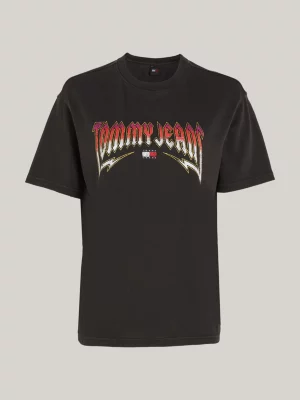 Camiseta Relaxed Fit com Lavagem Ácida