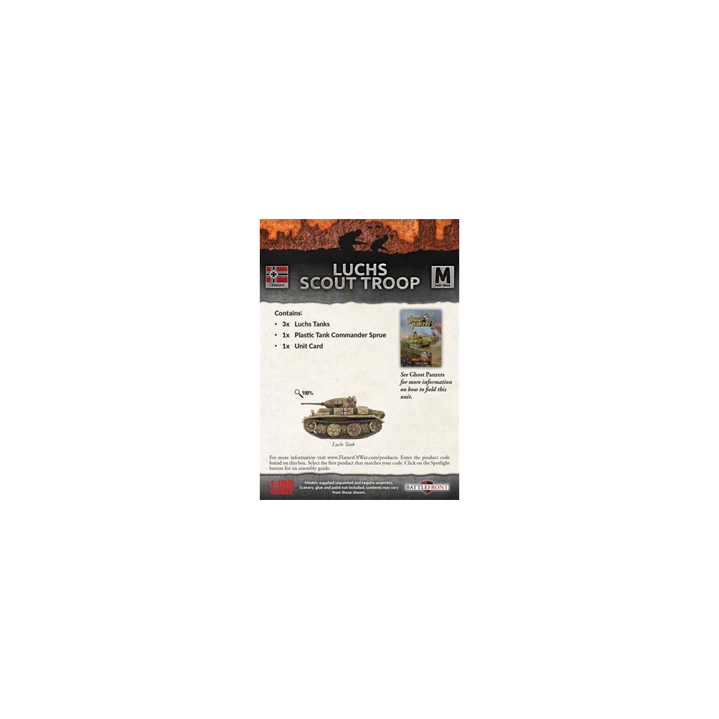 Flames of War - Luchs Scout Troop
