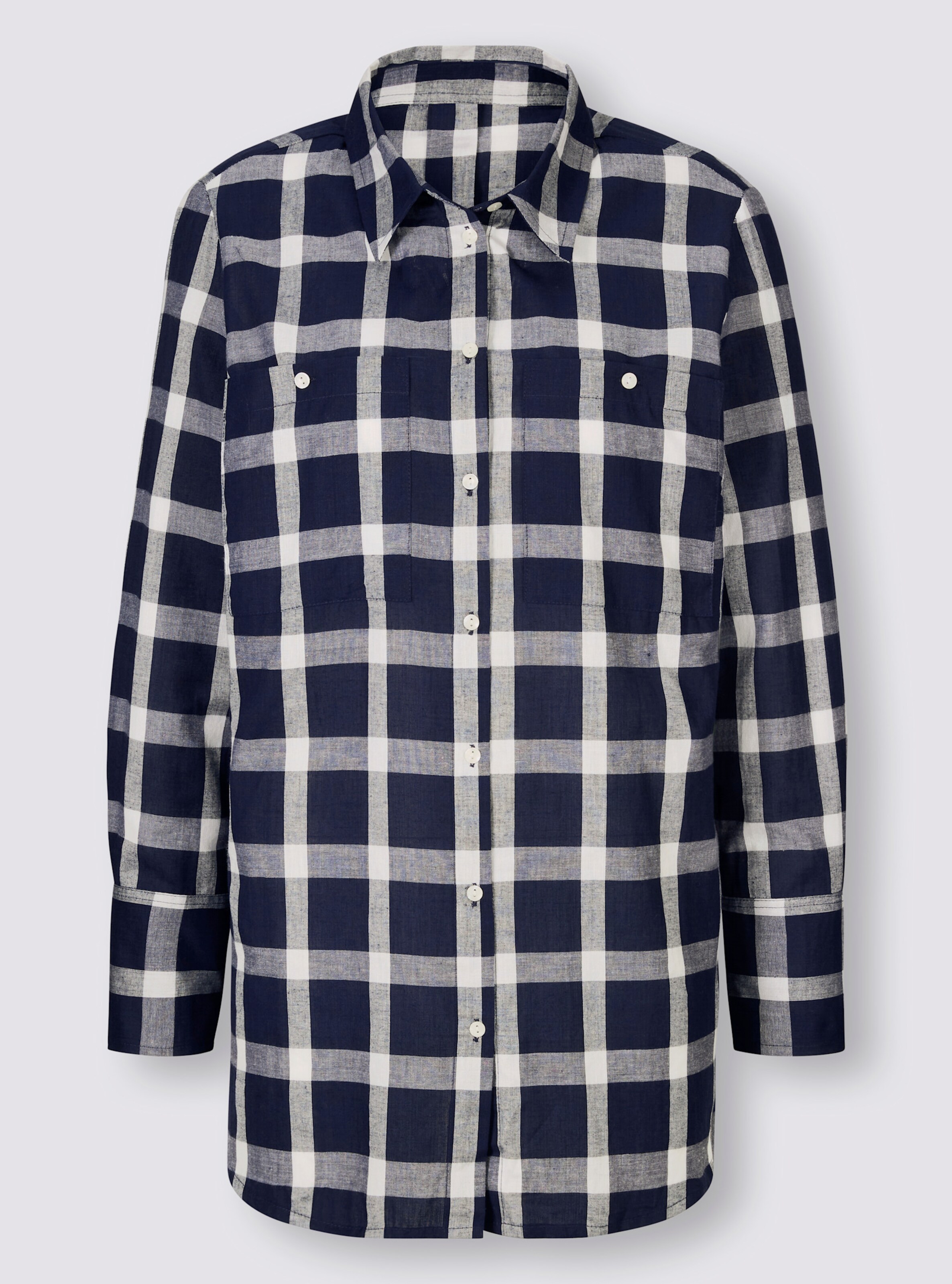Karo-Bluse