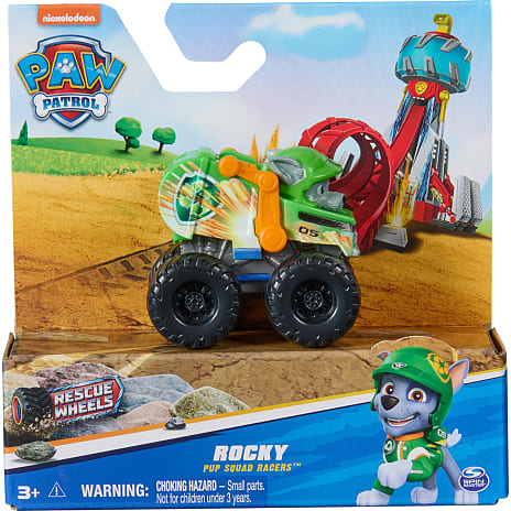 Paw Patrol figur og racerbil - flere varianter - assorteret