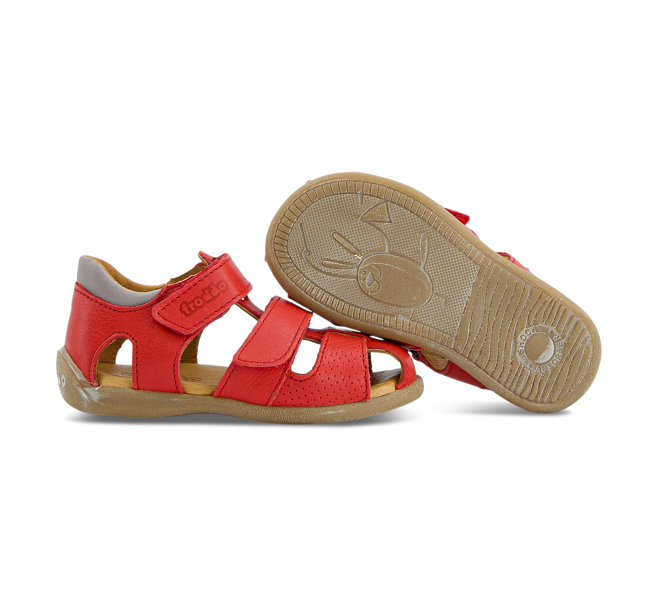 Froddo Carte Double - Geschlossene Sandalen rot