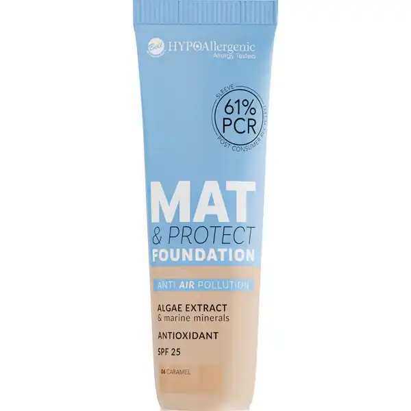 Mat & Protect Foundation SPF 25 06 Caramel