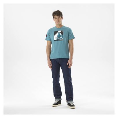 T-Shirt Manches Courtes Millet Heritage Bleu