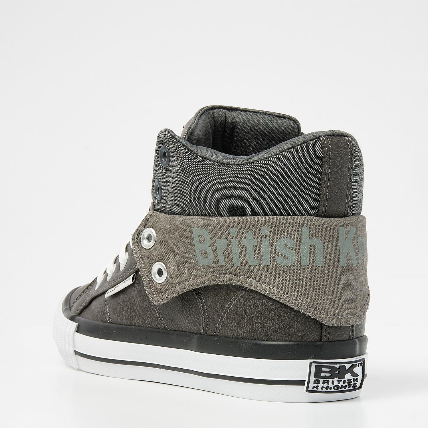 British Knights BK Roco Fold PU High Tops Juniors
