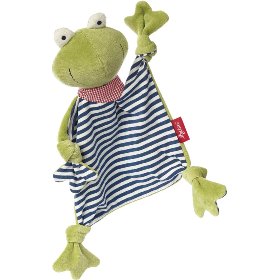 sigikid® Schnuffeltuch Frosch Nature Love