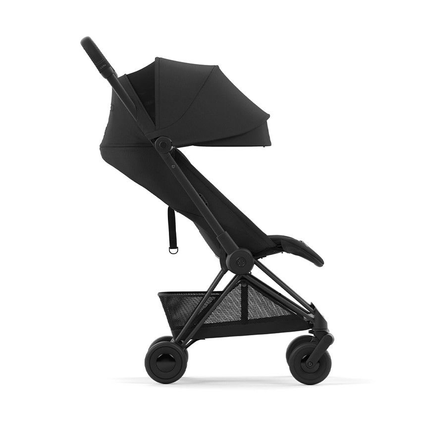 Poussette ultra-compacte Coya matt black/sepia black - Ecru