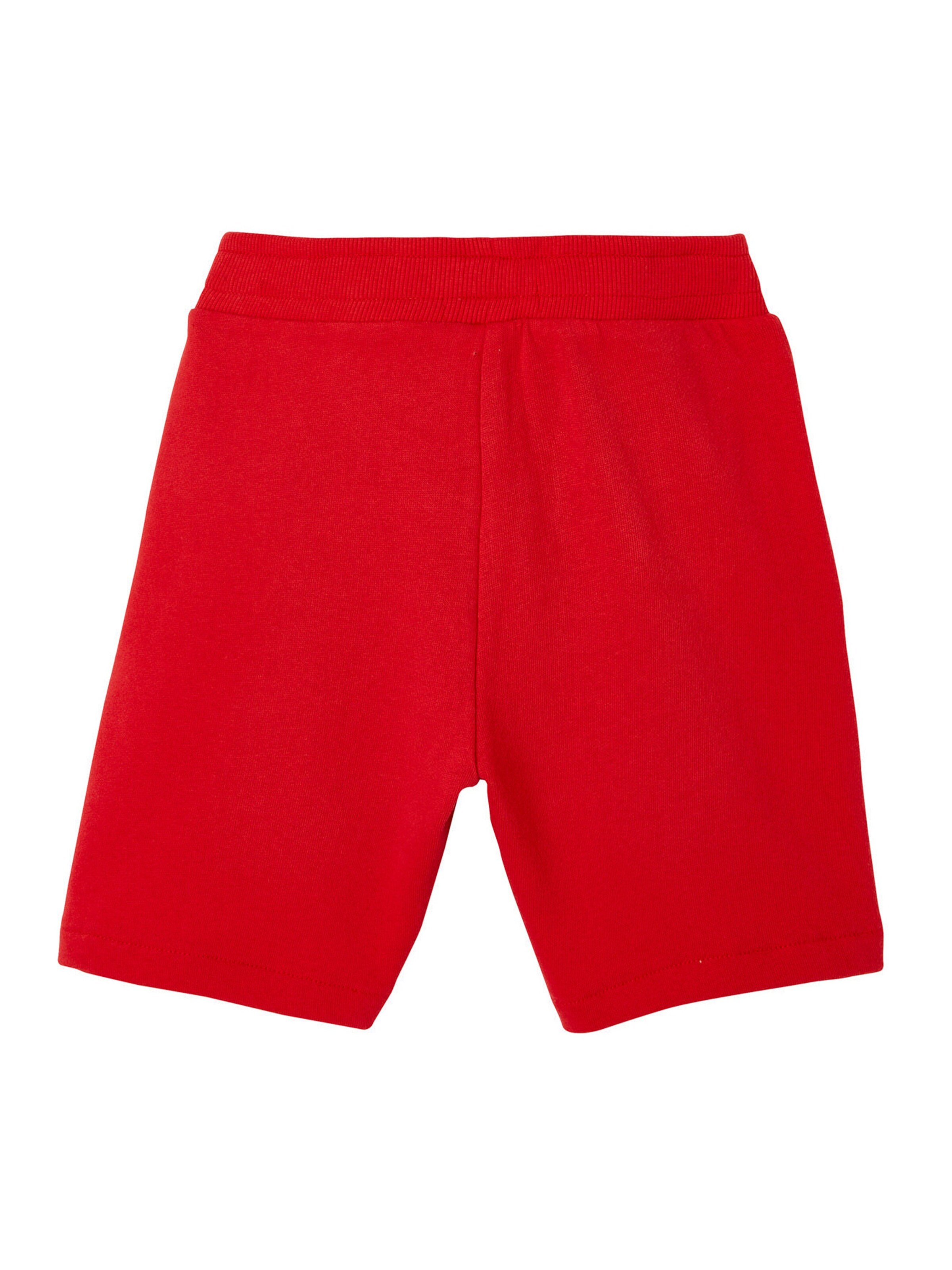 Vertbaudet 2er-Pack Jungen Sweat-Shorts BASIC, Bundweite verstellbar rot+nachtblau