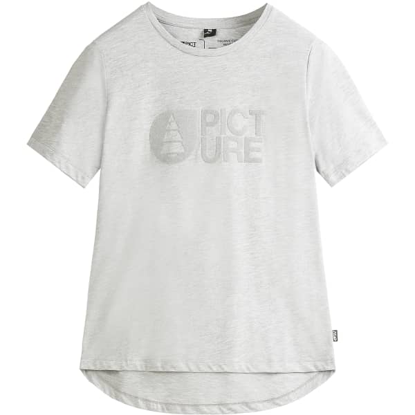 T-shirt PICTURE FALL TEE REGULAR W GREY MELANGE