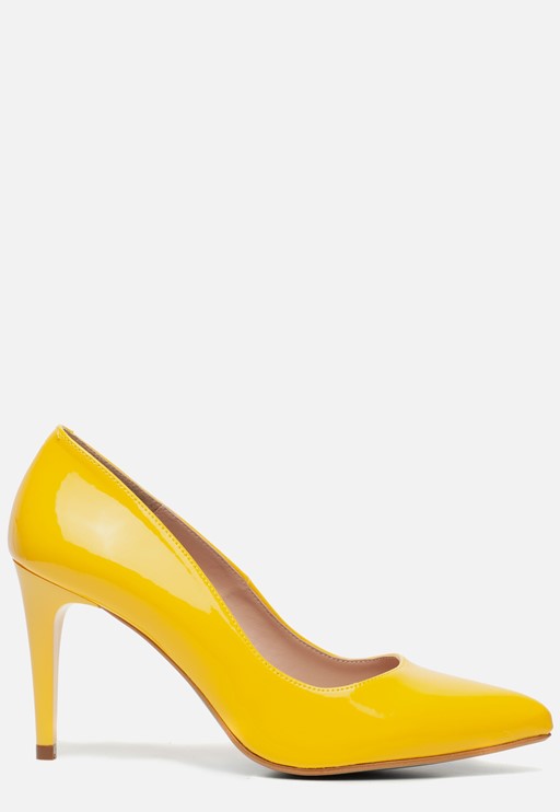 Giulia Pumps geel lak Lak