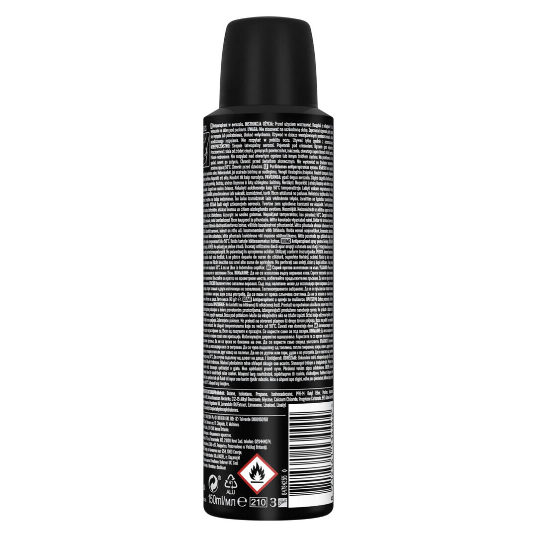 Desodorizante Spray Invisible Black&White 48H - 150ml