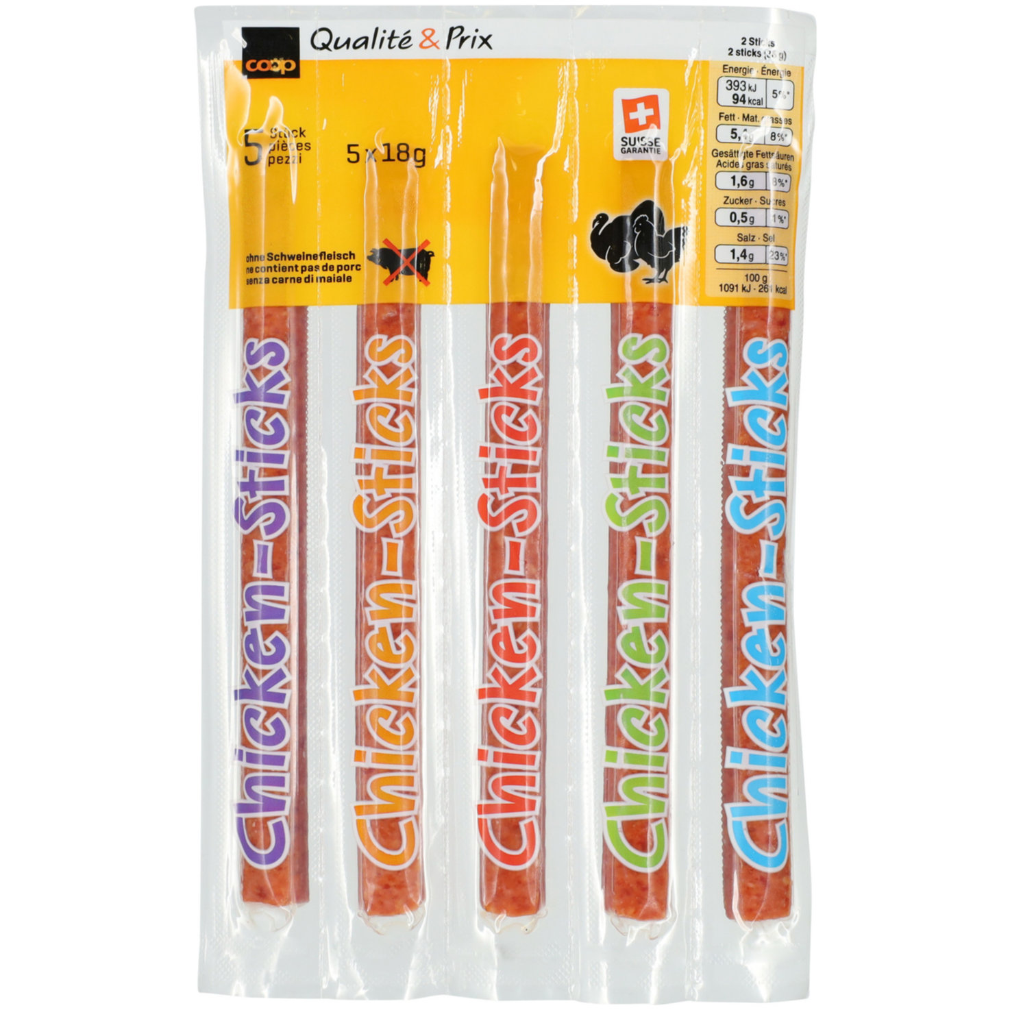 Chicken-Sticks 5x18g