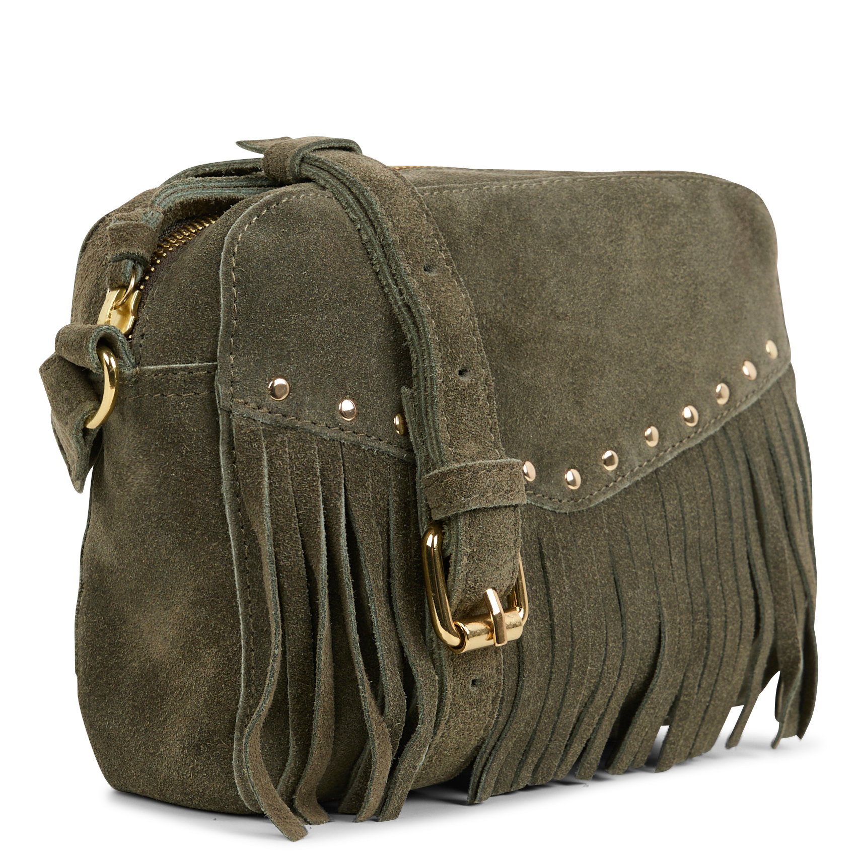 NILLA - Sac bandoulière en cuir | Vert