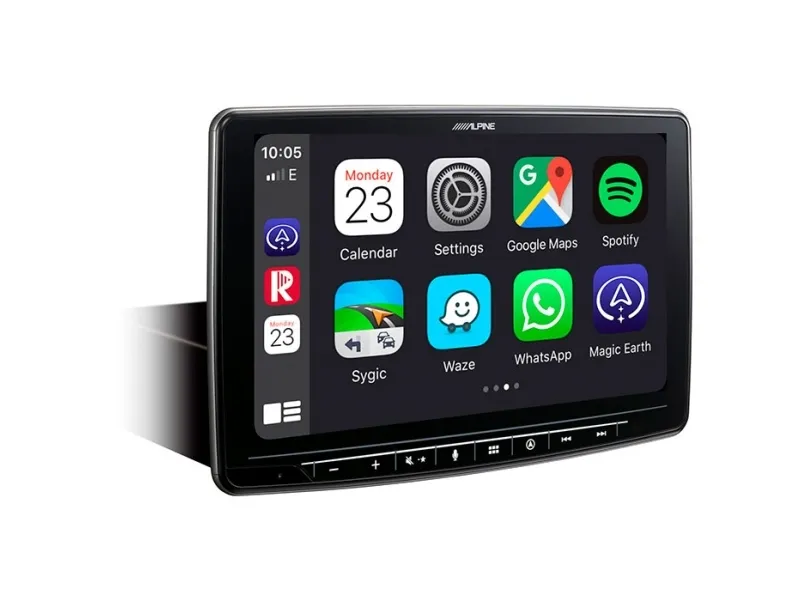 Alpine INE-F904D Halo9 med navi