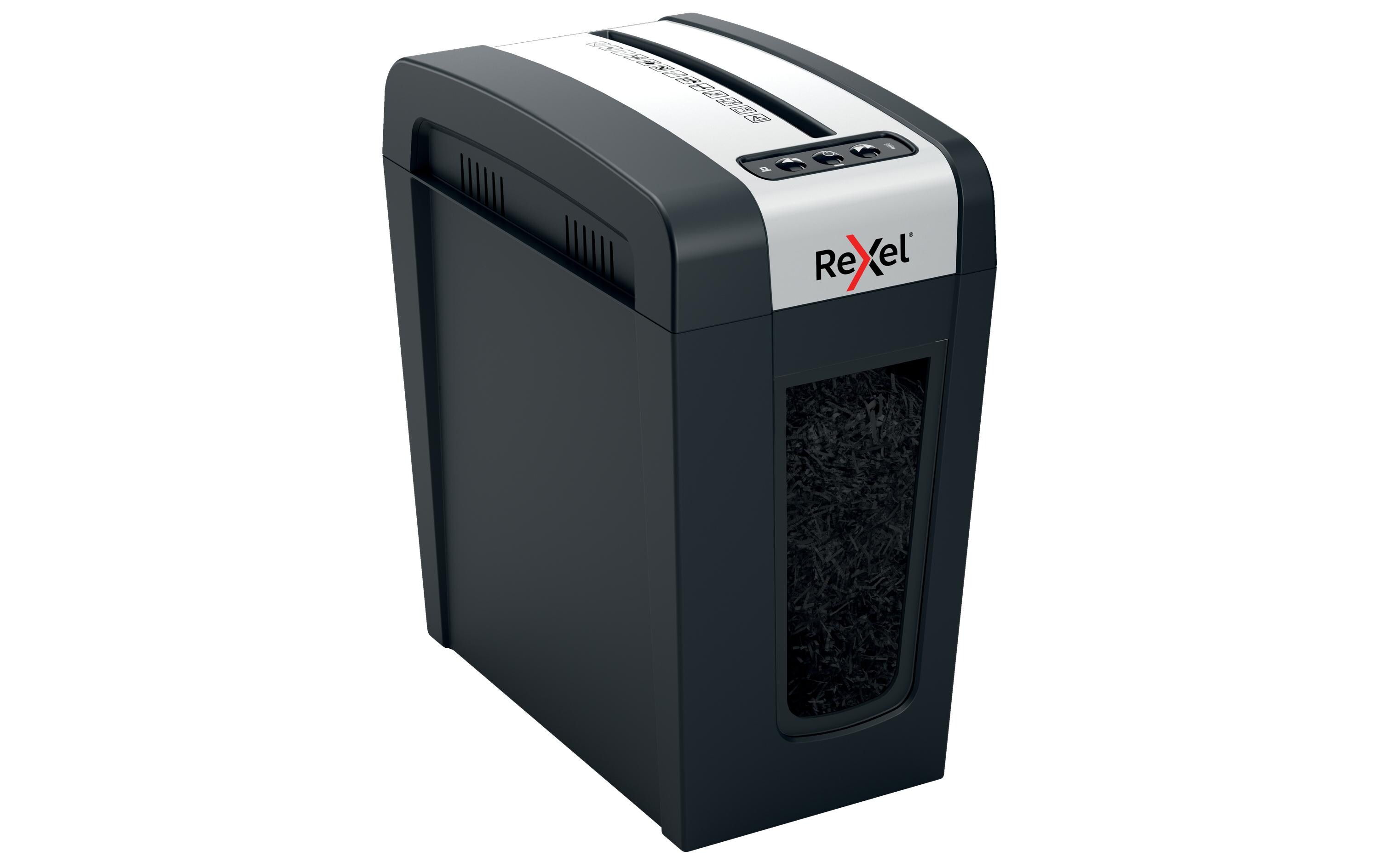 Aktenvernichter Rexel Secure MC4-SL Slimline P-5, 4 Seiten<br>Manueller Schredder für die sichere Vernichtung streng vertraulicher Unterlagen