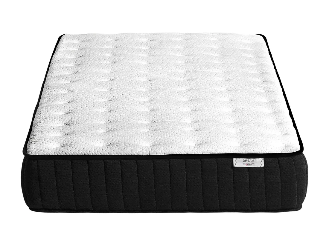 Matelas à ressorts ensachés en latex DREAM Moyennement ferme 90 x 200 cm