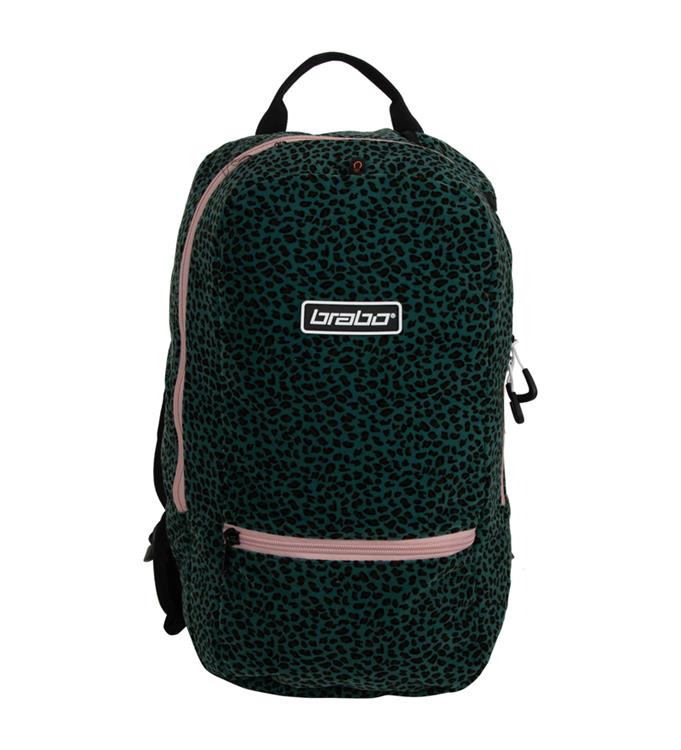 Brabo BB5300 Fun Leopard aqua Backpack