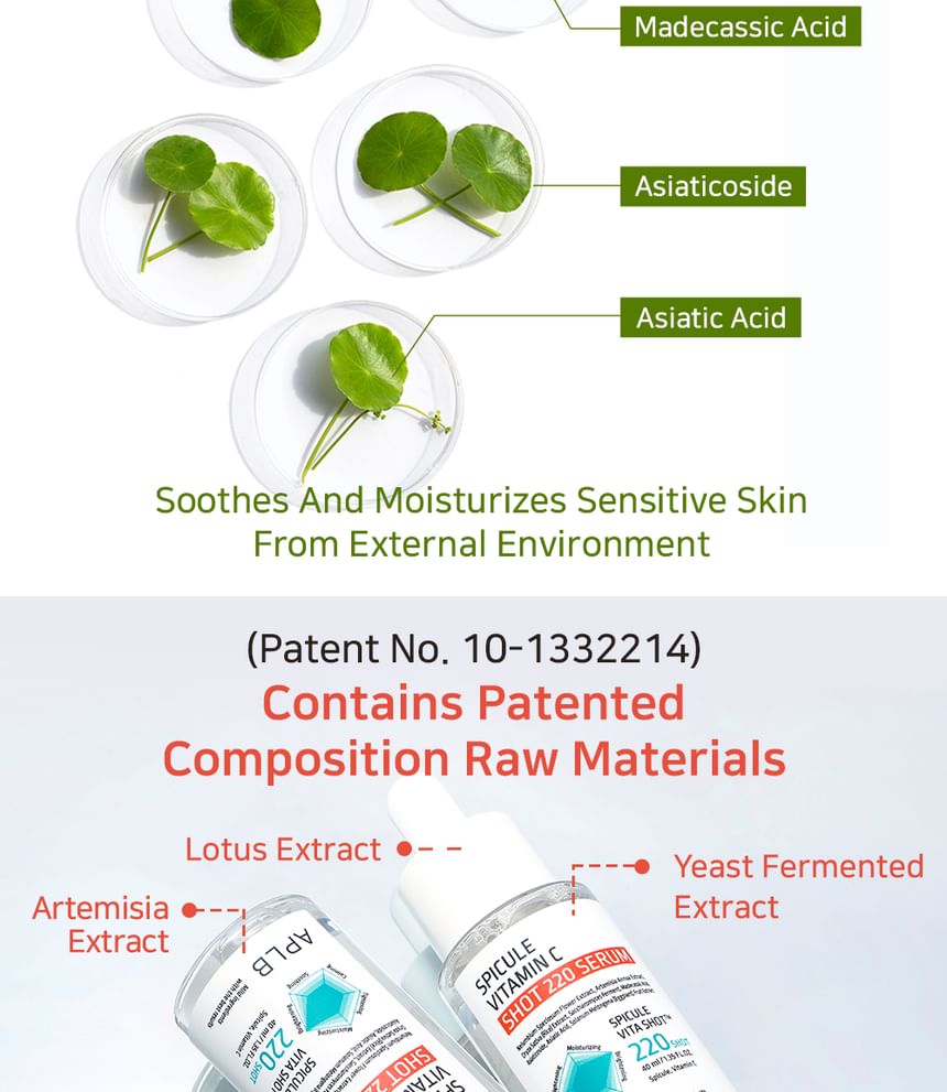 APLB - Spicule Vitamine C Shot 220 Serum