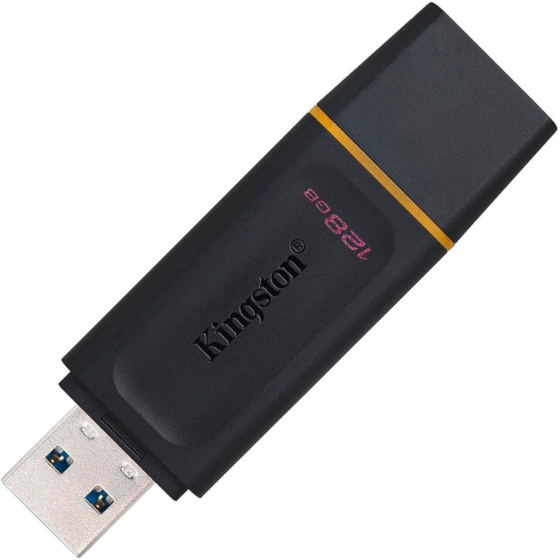Kingston clé USB DataTraveler Exodia 128 Go Usb 3.0 (Usb-A) Noir
