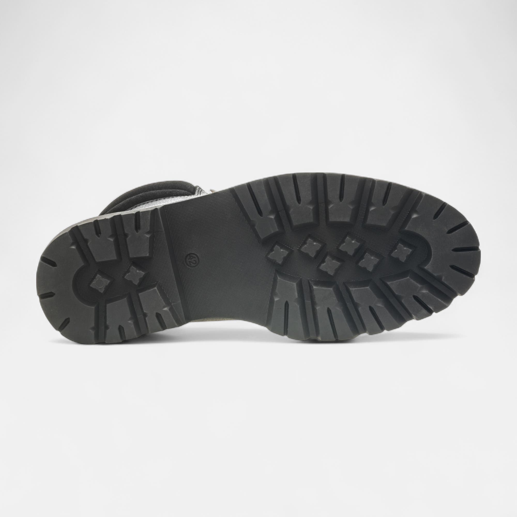 Boots Homme en cuir noir