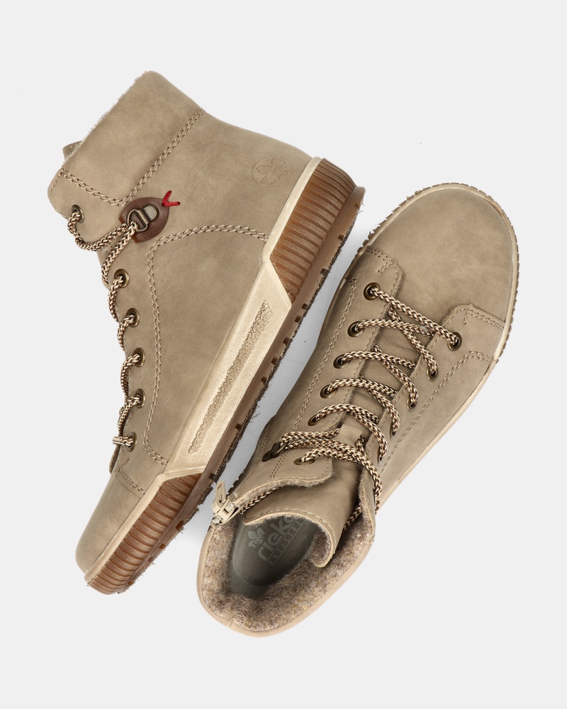Rieker Veterboots  - beige