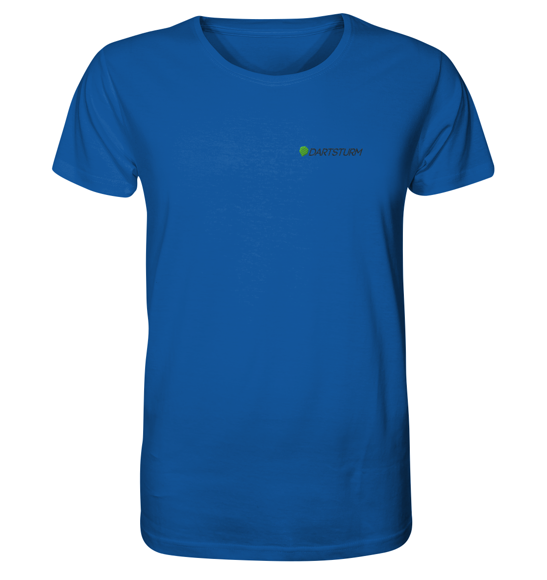 DartSturm - Logo Schwarz Herren Shirt (Stick)