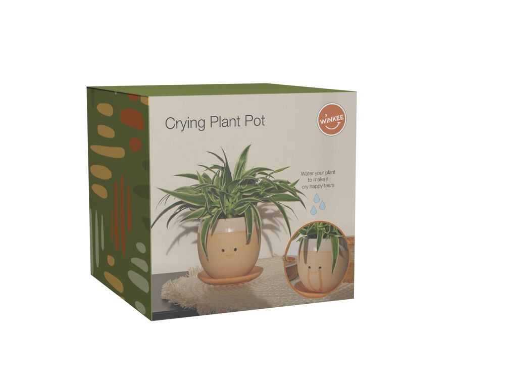 Winkee - Crying Plant Pot - Urtepotteskjuler