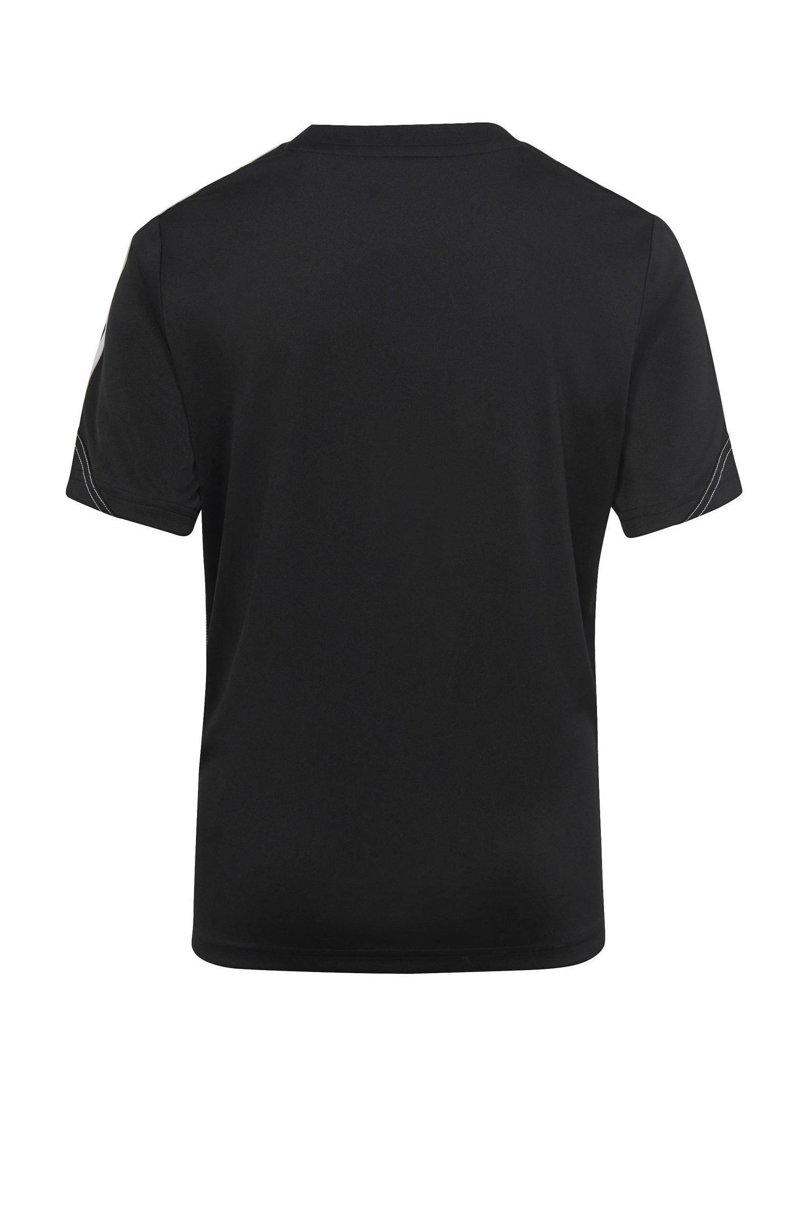 adidas Junior voetbalshirt Tiro zwart/wit