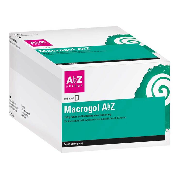 Macrogol AbZ Pulver zur Herstellung einer Lösung zum Einnehmen, 50 St