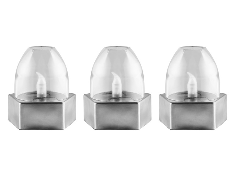 3 LED-solar-lampen