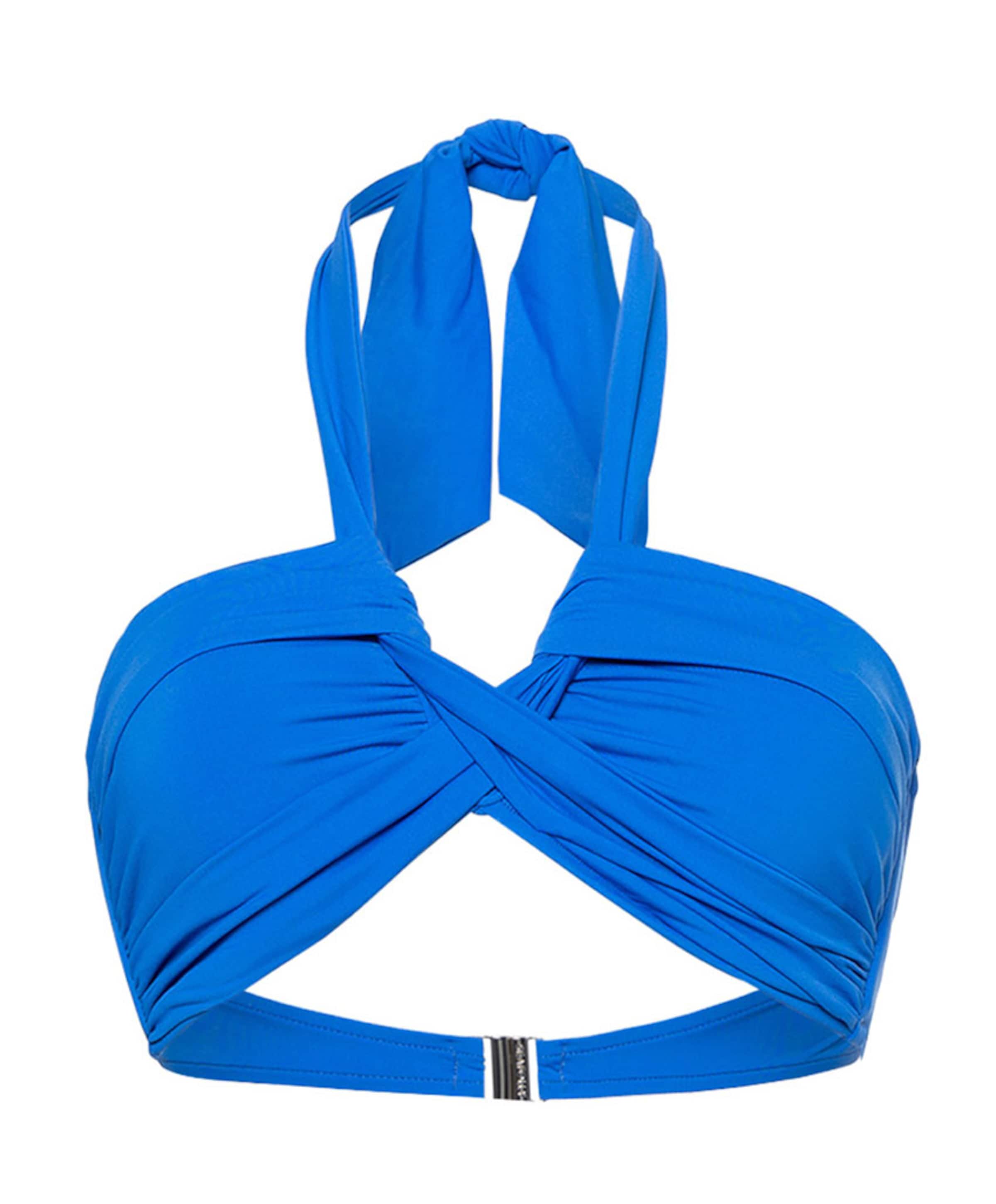 Seafolly Dames bikinitop blauw