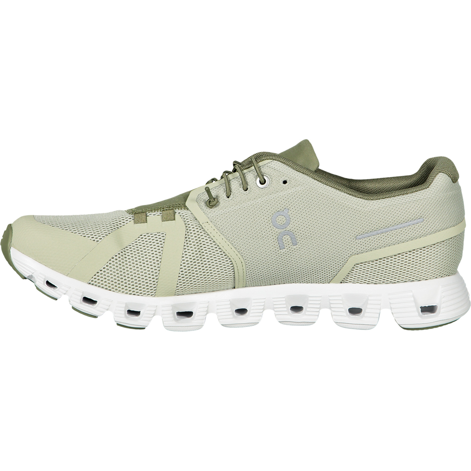 On Herren-Laufschuh Cloud 5 olive, 40