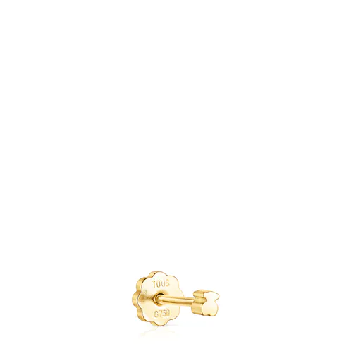 Piercing de orelha Urso Dourado TOUS