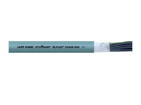 Lapp ÖLFLEX CHAIN 809, 50 m, Grå, PVC, 130 kg/km, 259 kg/km, 300 V