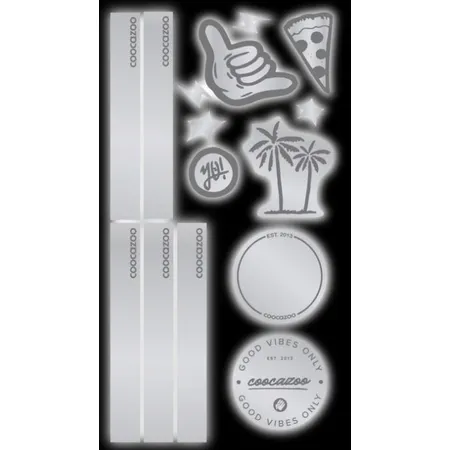 Coocazoo Reflektierendes Sticker-Set 