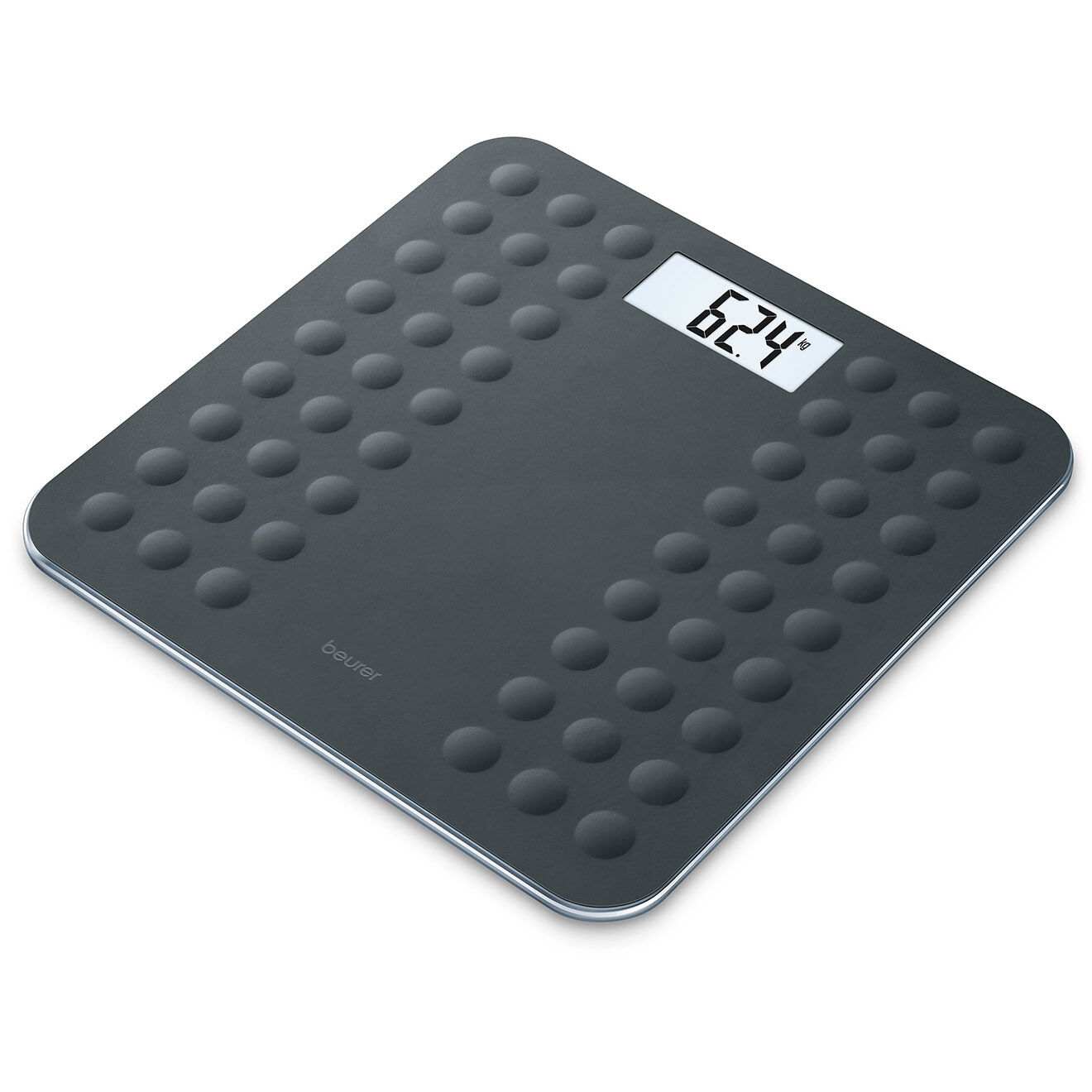 Beurer Pèse-personne Design silicone anti-glisse anthracite