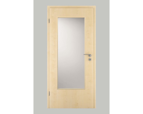 Pertura binnendeur Yori CPL esdoorn 86,0x198,5 cm links met licht uitsparing G3 (zonder glas)