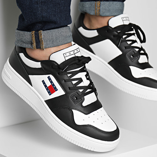 Baskets Retro Basket Essential 1395 Black Ecru