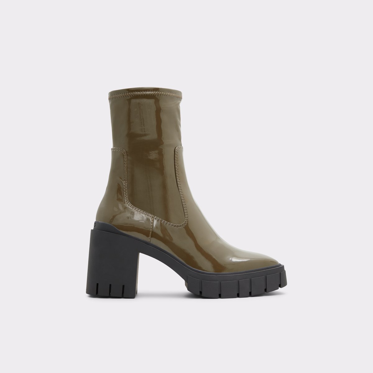 Upstage Khaki Women Casual boots