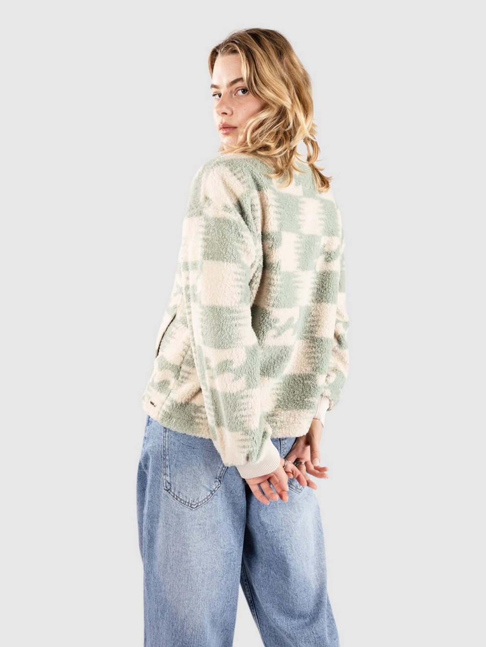 Billabong Time Off Zip Hoodie crystal cove