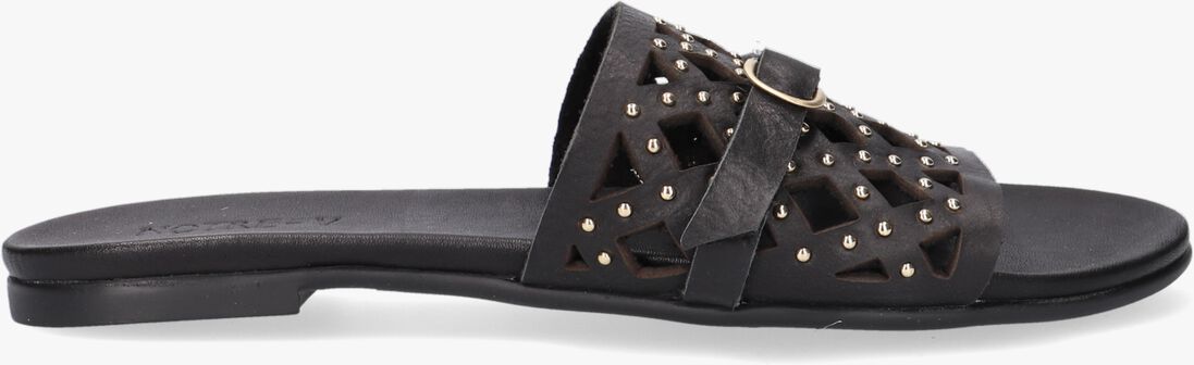 NOTRE-V zwarte notre-v slippers 10301