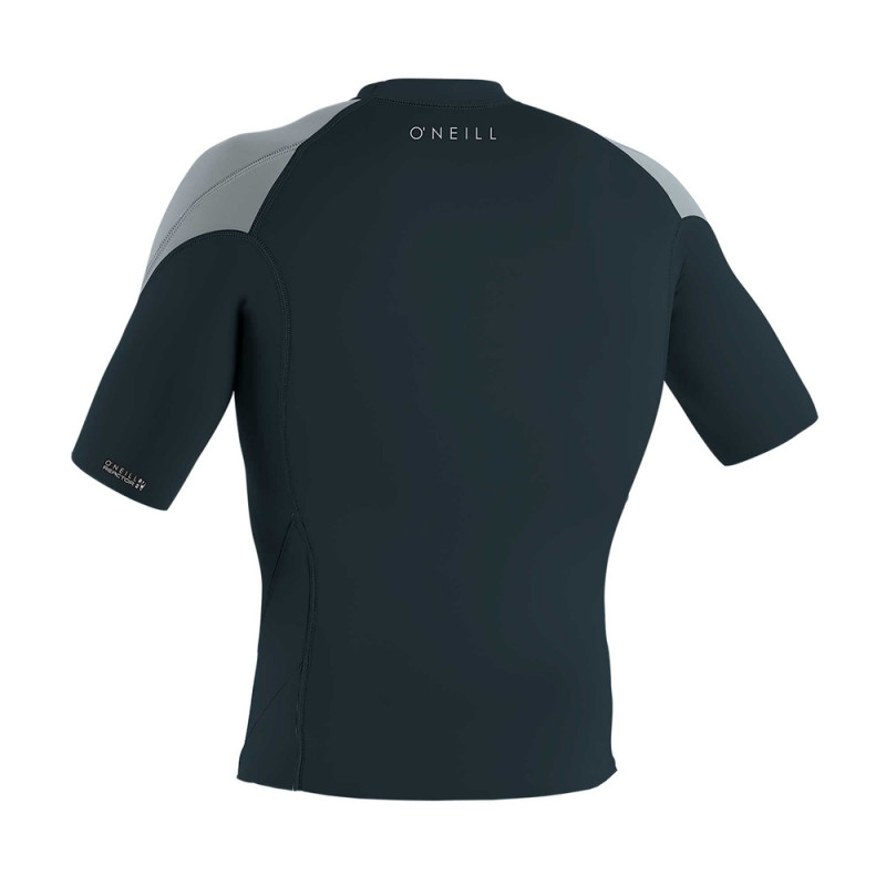 Top néoprène Oneill Reactor 2 manches courtes 1mm gris