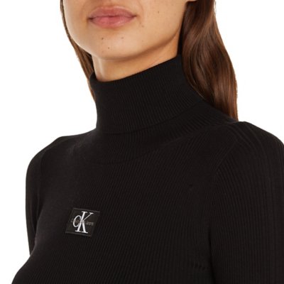 Pull femme Badge Roll CALVIN KLEIN
