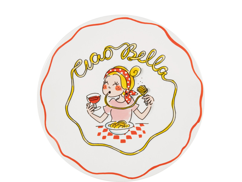 Bord 22cm Pasta Ciao Bella