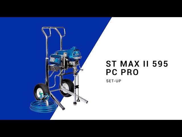 Graco ST Max II 595 PC Pro Hi Boy 17E876 Airless verfspuit