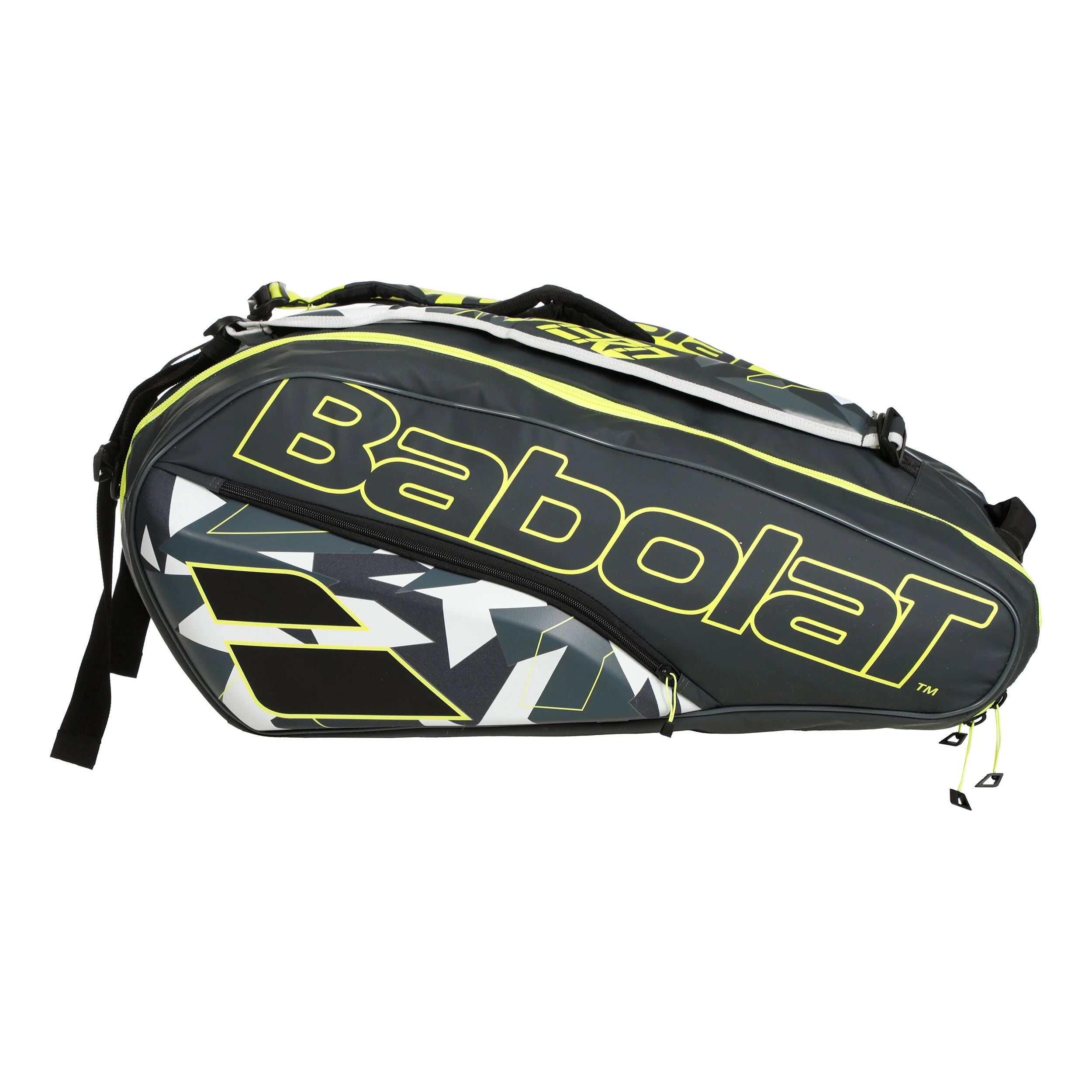 Babolat Pure Aero RH X 12 Housse De Raquette - Anthracite , Jaune