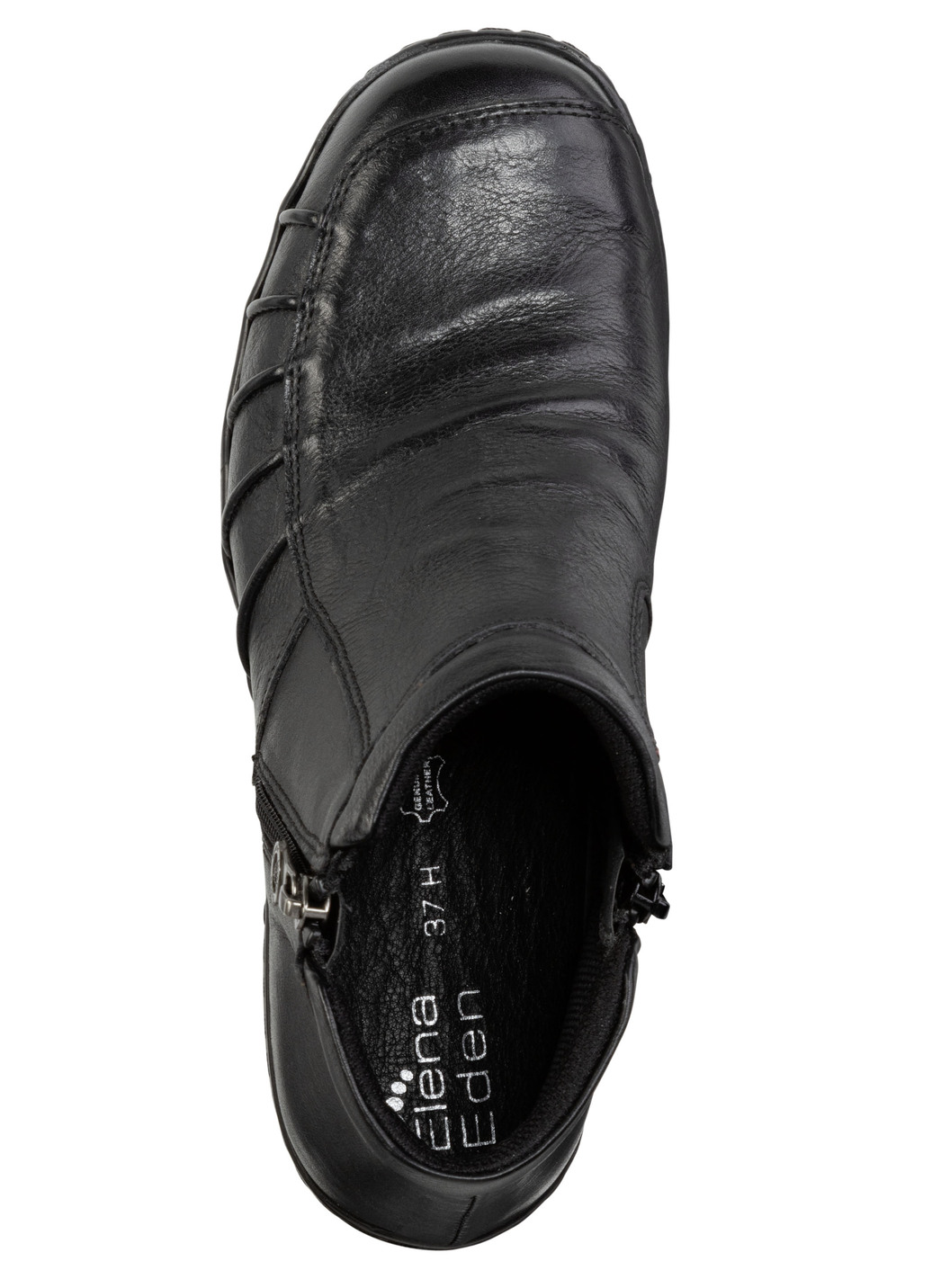 ELENA EDEN Bootie aus fein genarbtem Nappaleder