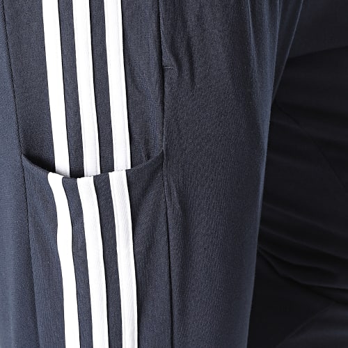 Pantalon Jogging A Bandes 3 Stripes IC0045 Bleu Marine